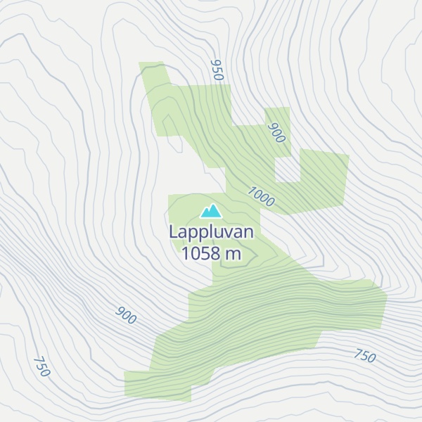 Map of Lappluvan
