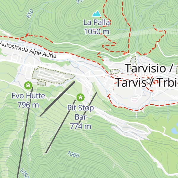 Map of Ristorante Valle Verde
