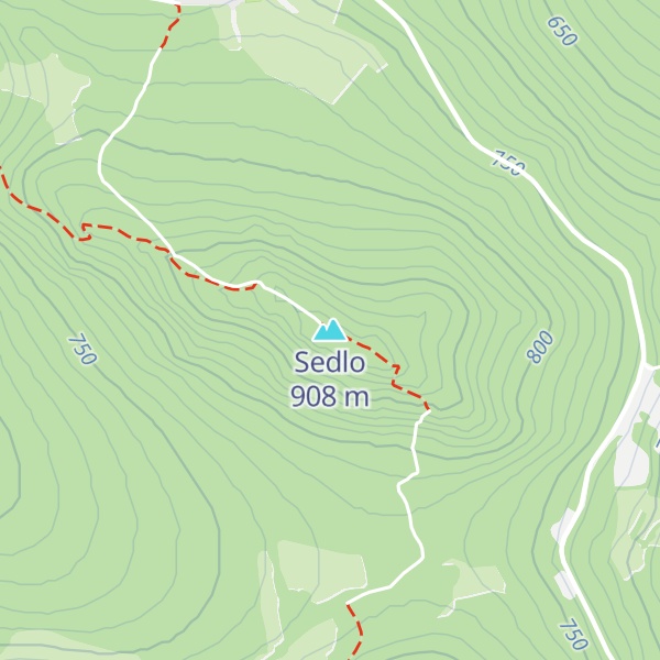 Map of Sedlo