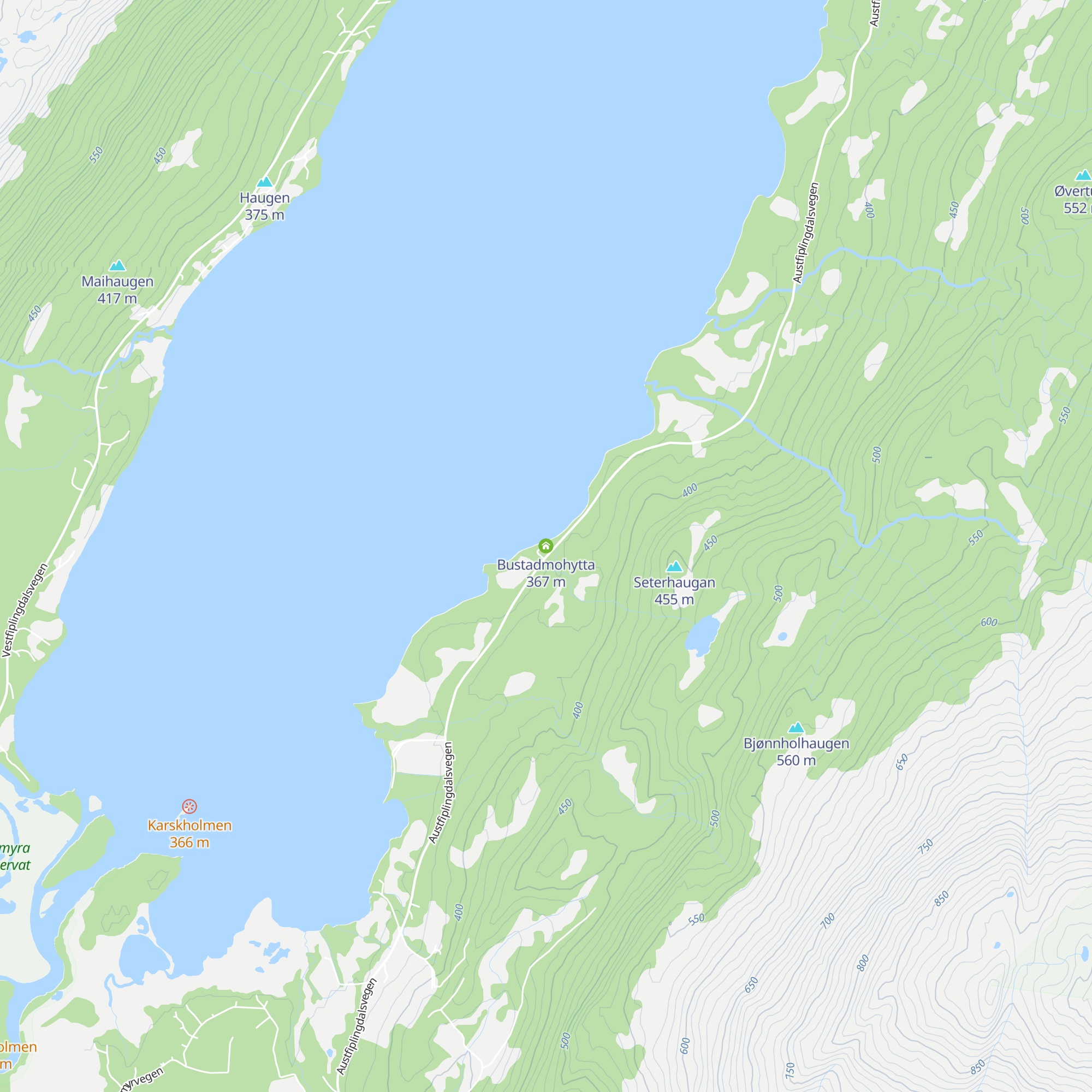 Bustadmohytta map