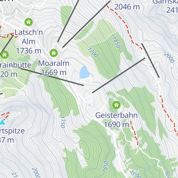 Map of HeuStadl