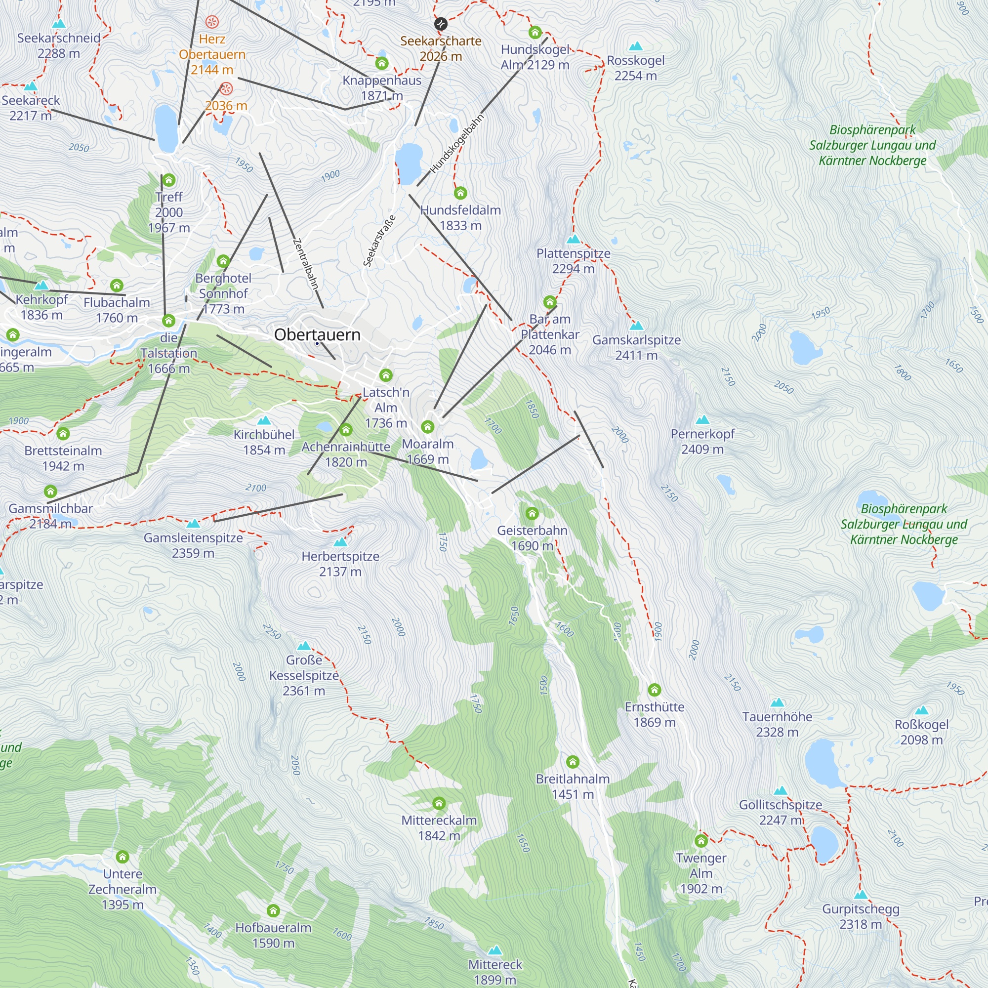 Schaidbergstube map