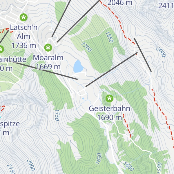 Map of Schaidbergstube