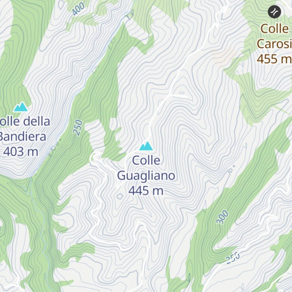 Map of Colle Guagliano