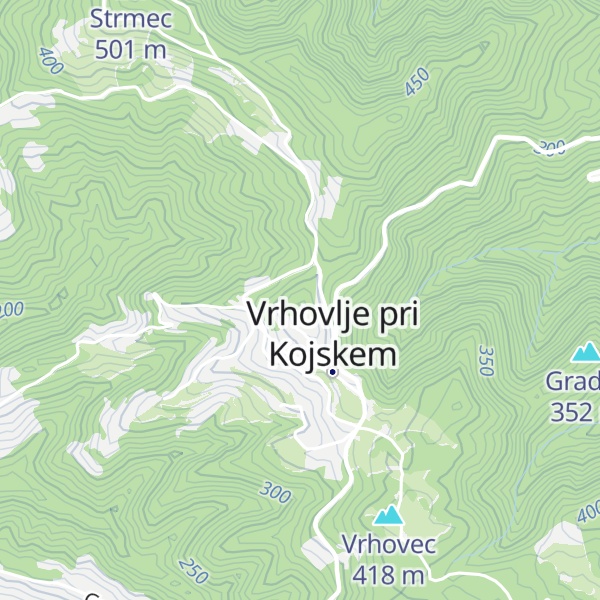 Map of Kapela