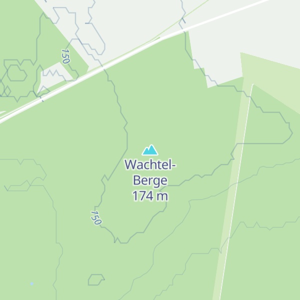 Map of Wachtel-Berge