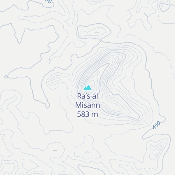 Map of Ra’s al Misann