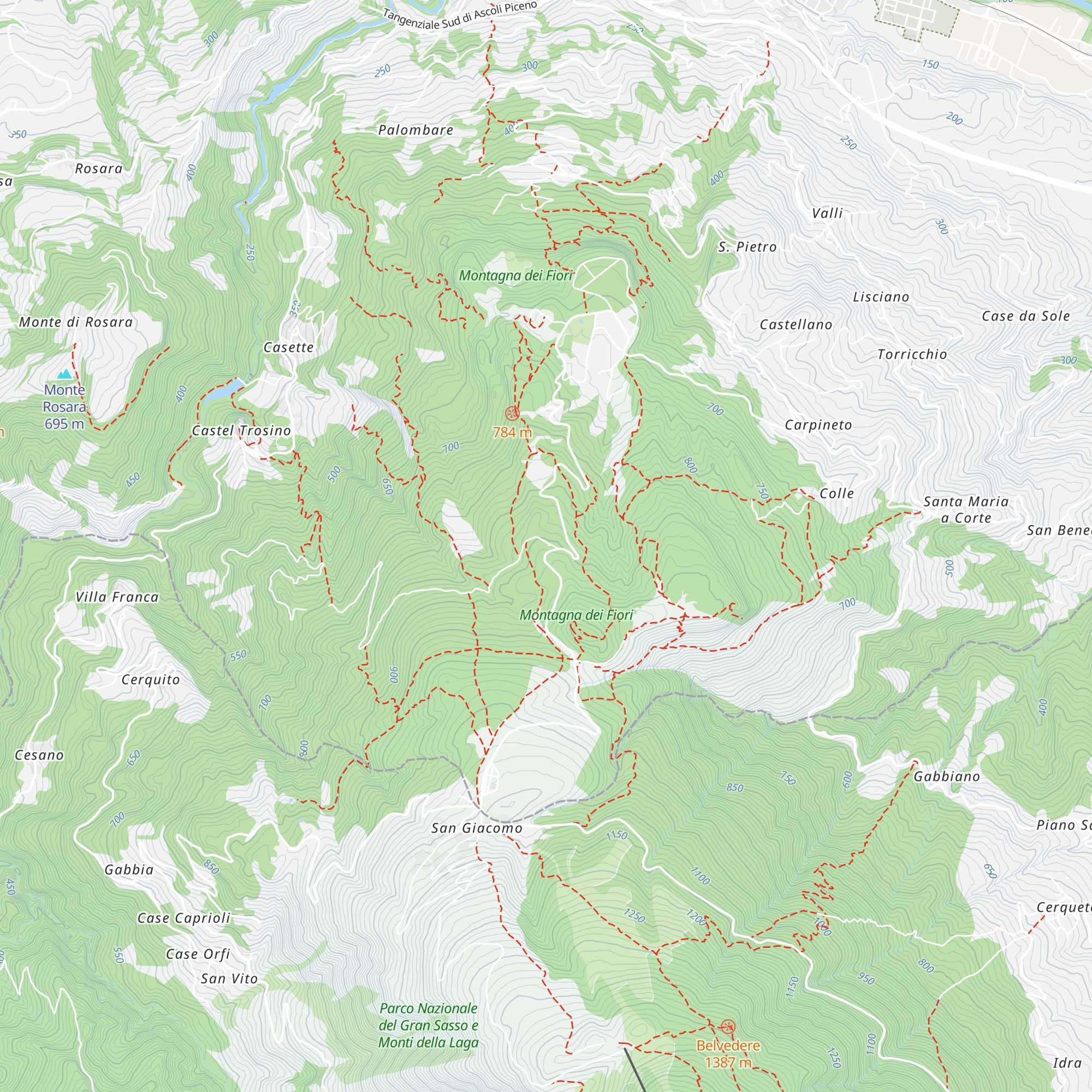 Rifugio Mario Paci - Centro di educazione ambientale map