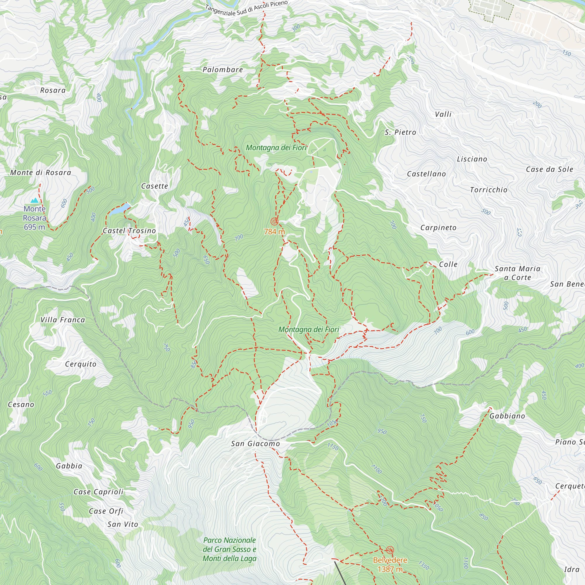 Rifugio Mario Paci - Centro di educazione ambientale map