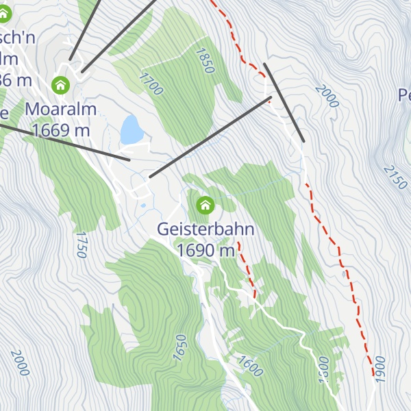 Map of Geisterbahn