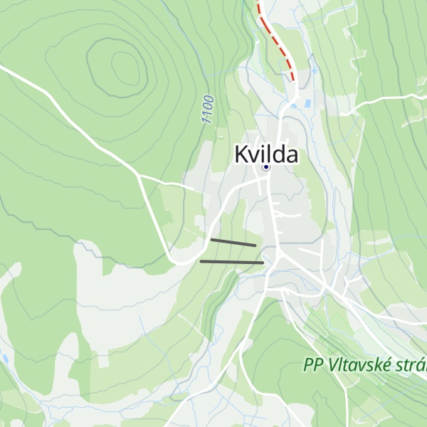 Map of Chata Kvilda