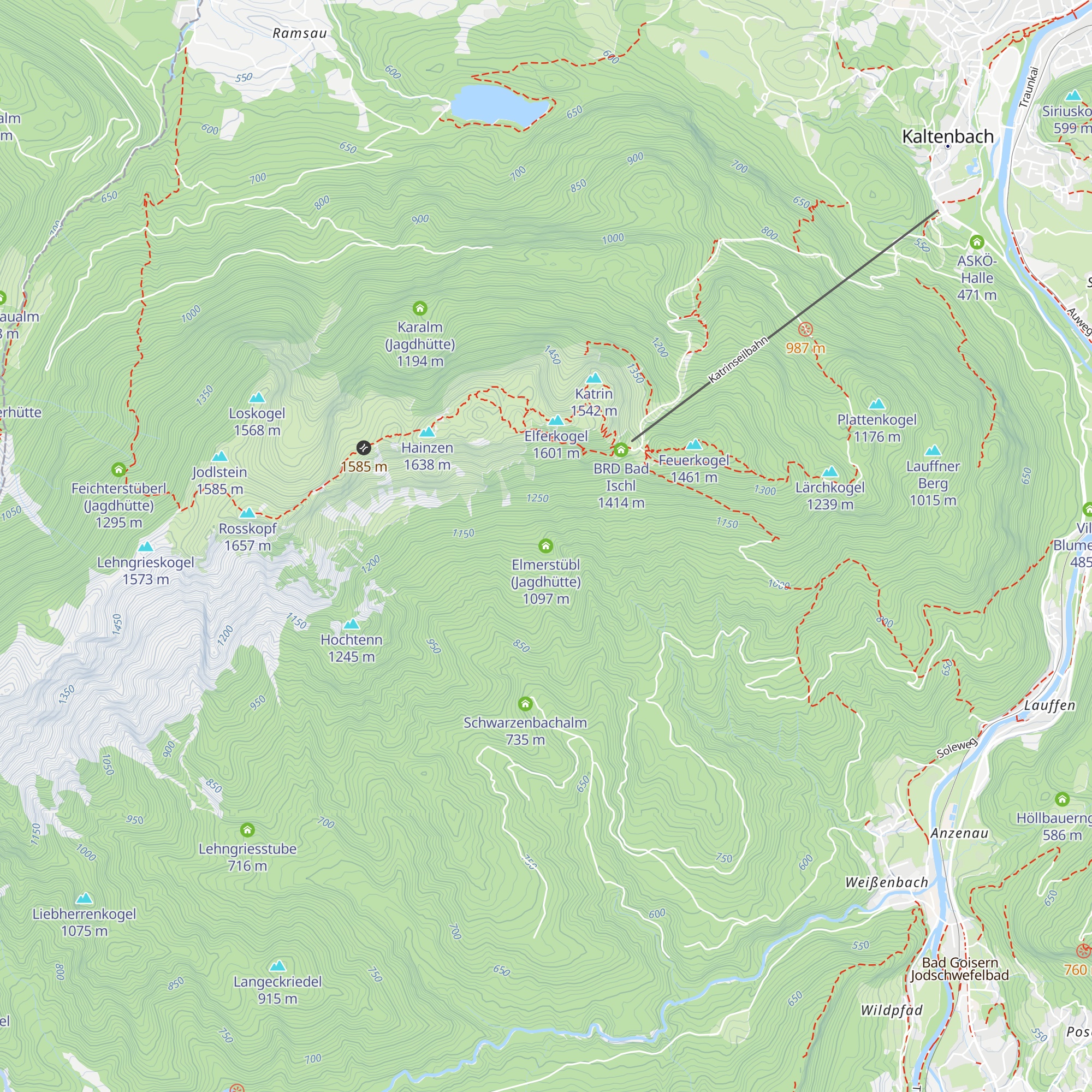 Elmerstübl (Jagdhütte) map