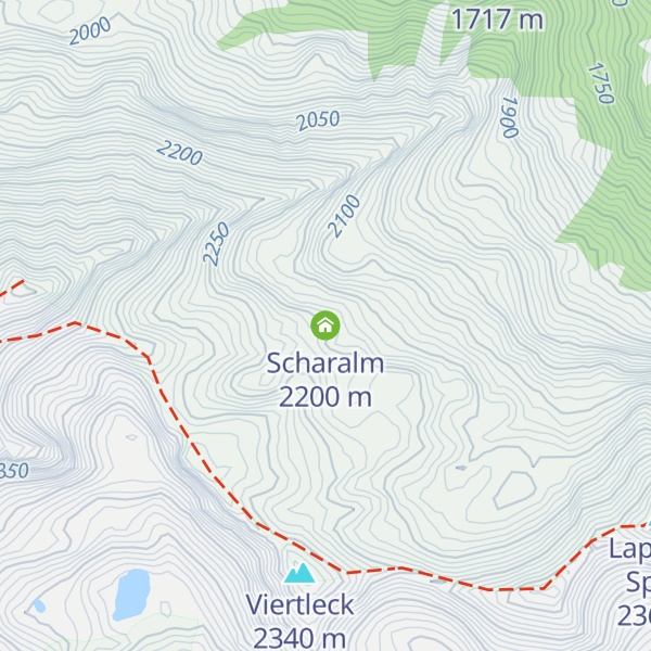 Map of Scharalm