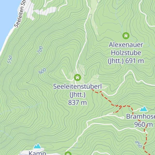 Map of Seeleitenstüberl (Jhtt.)