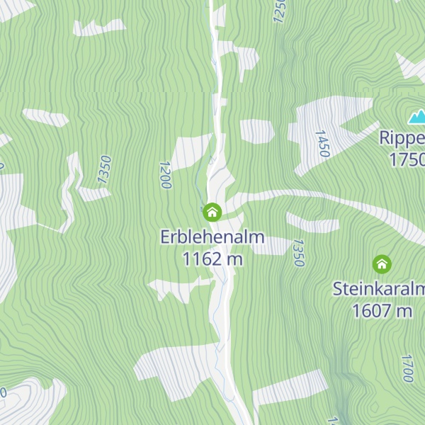 Map of Erblehenalm