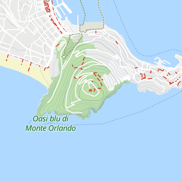 Map of Monte Orlando