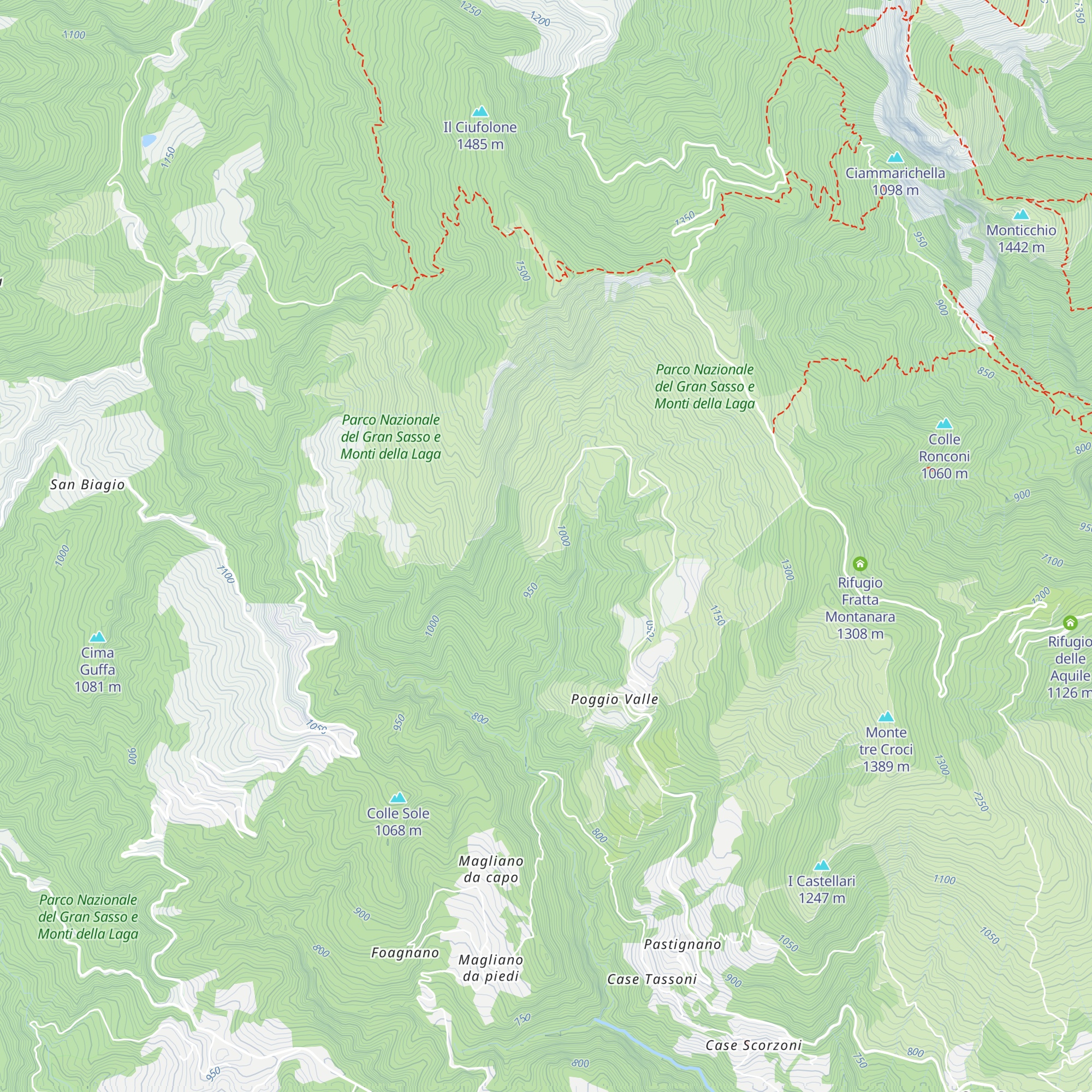 Il Rifugio del Pastore map