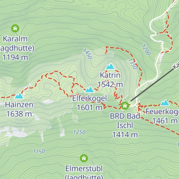 Map of Elferkogel