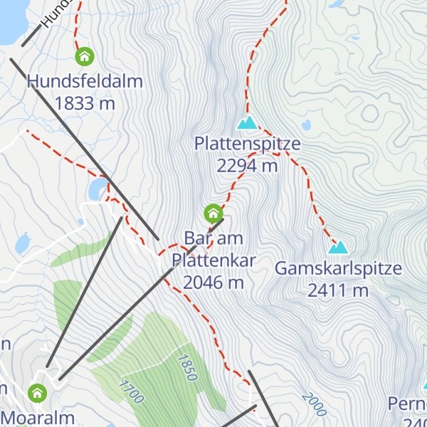 Map of Bar am Plattenkar