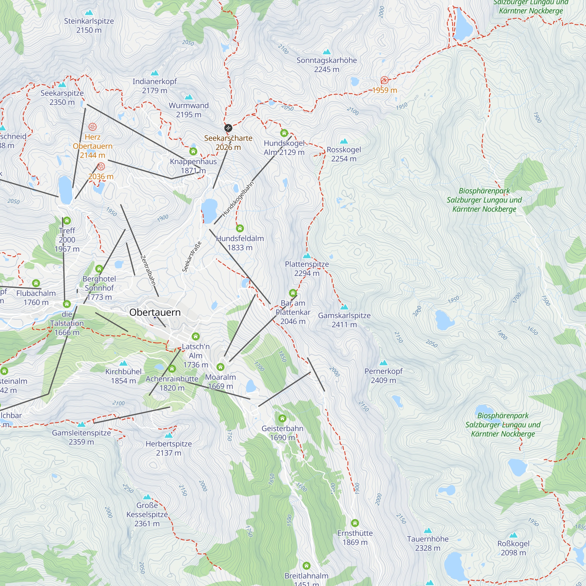 Bar am Plattenkar map
