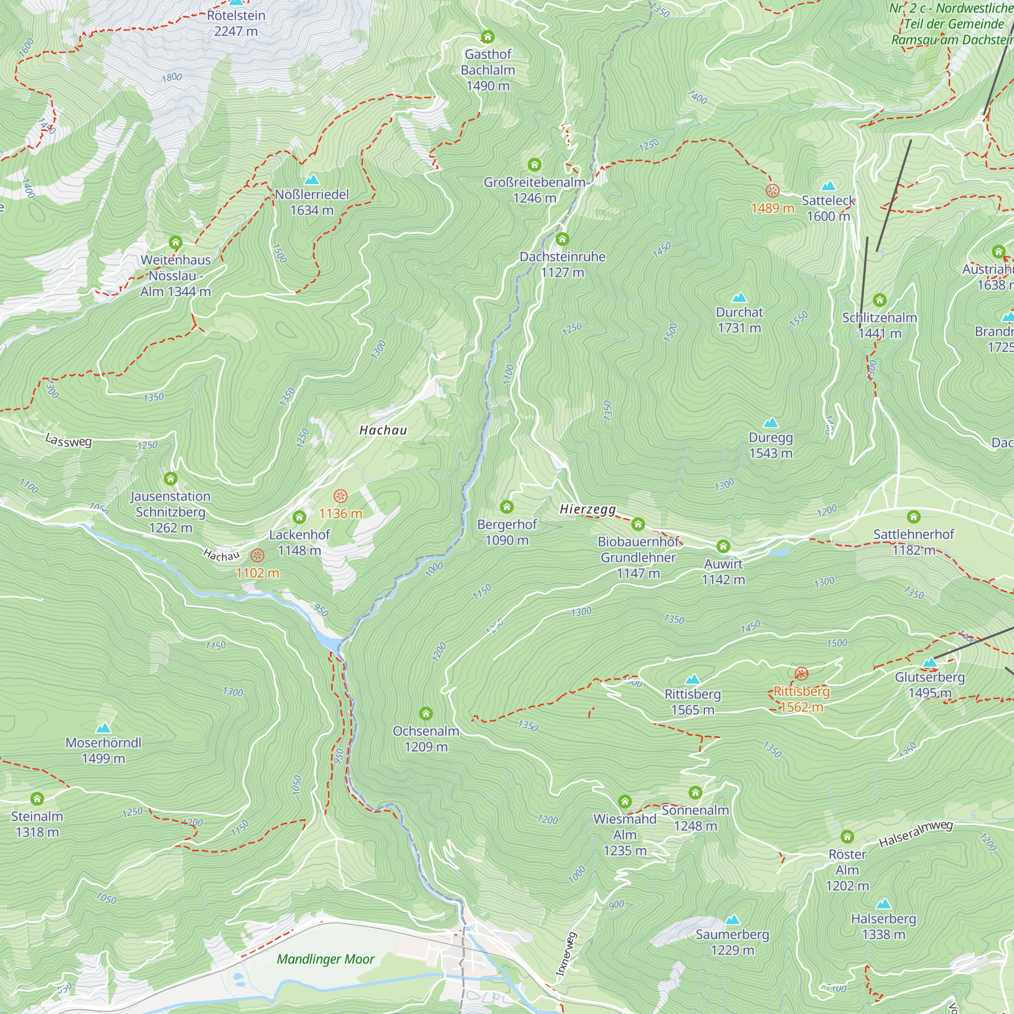 Bergerhof map