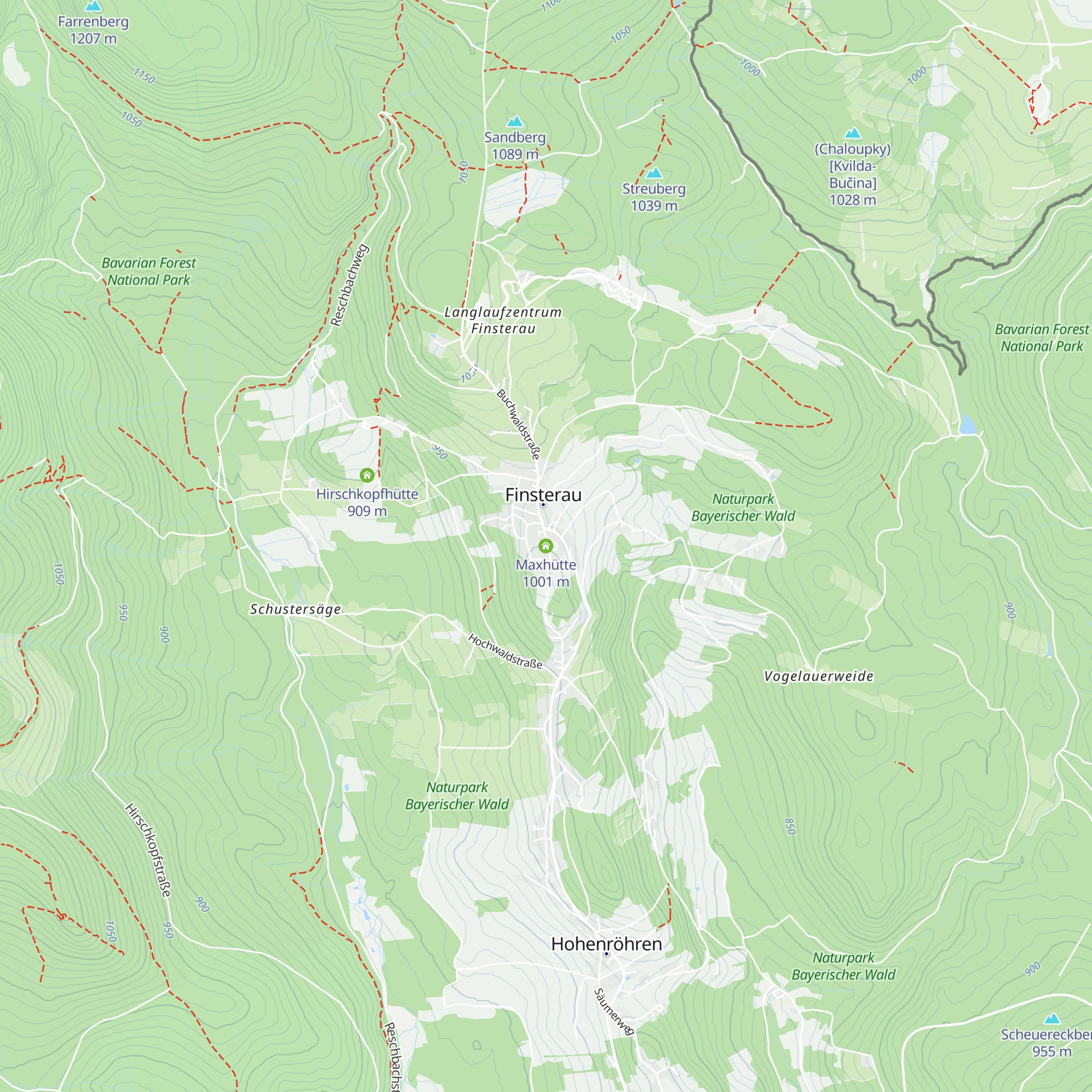 Maxhütte map