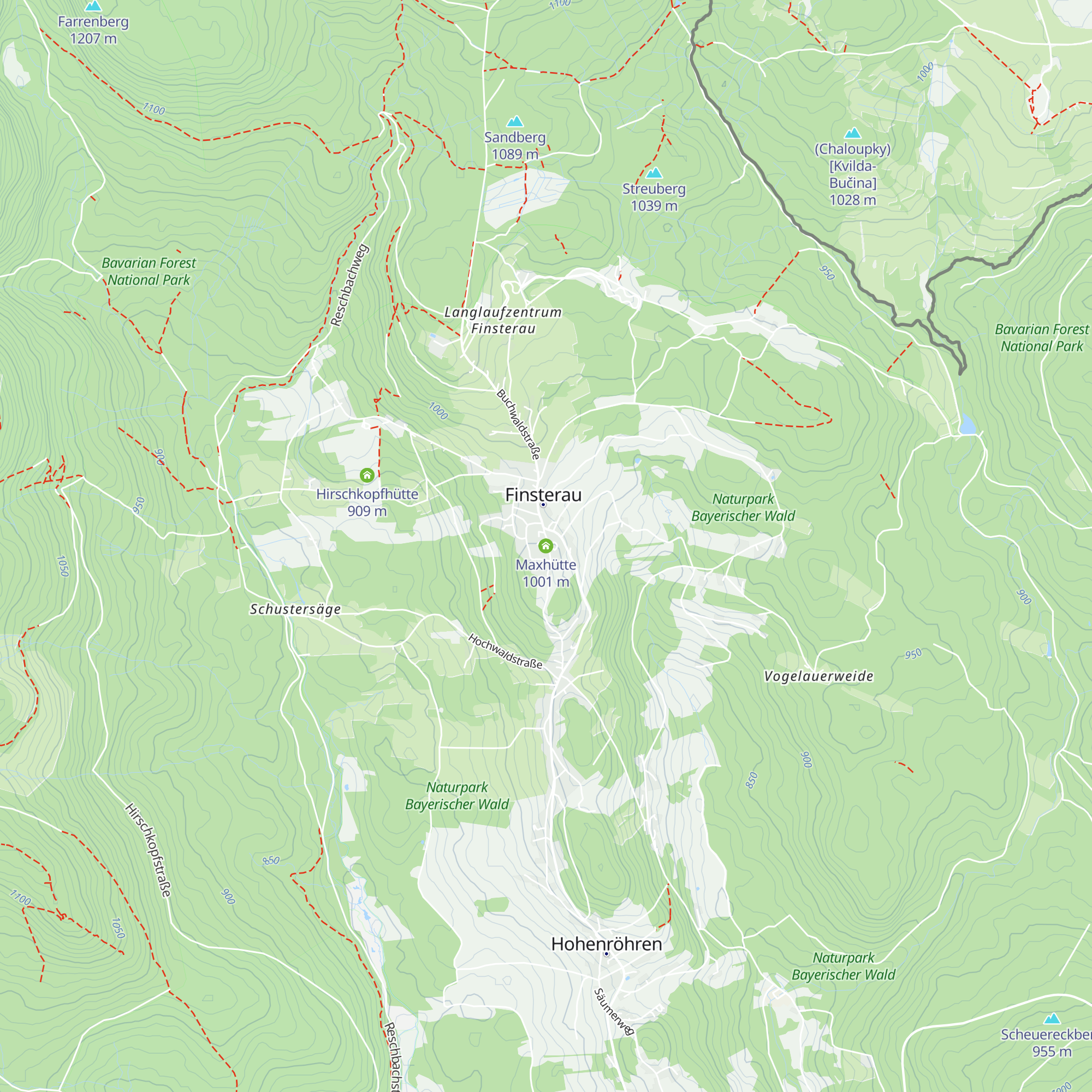 Maxhütte map