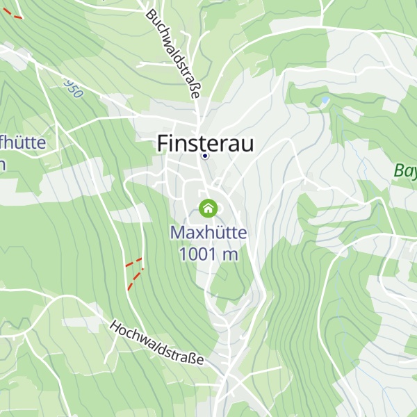 Map of Maxhütte