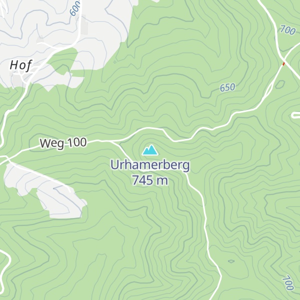 Map of Urhamerberg