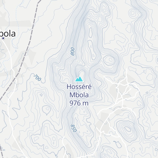 Map of Hosséré Mbola