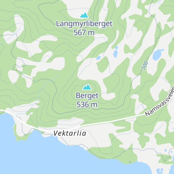 Map of Berget