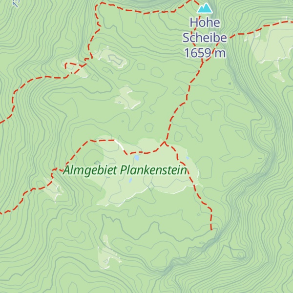 Map of Plankensteinalm