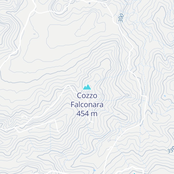 Map of Cozzo Falconara