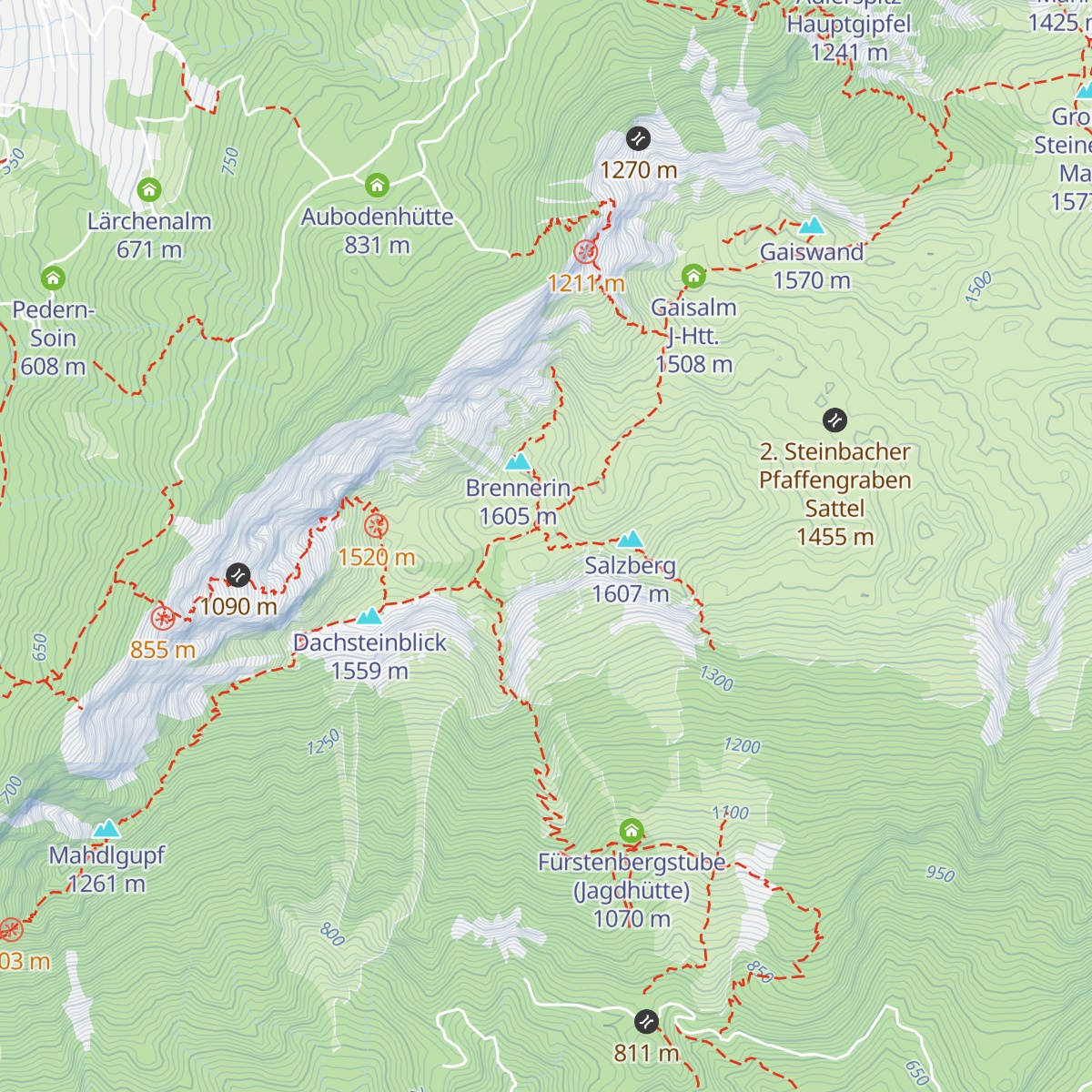 Bergrettungshütte map