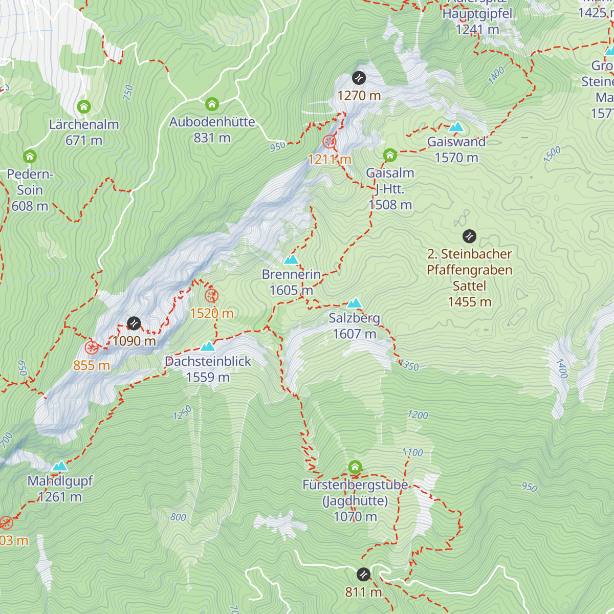 Bergrettungshütte map
