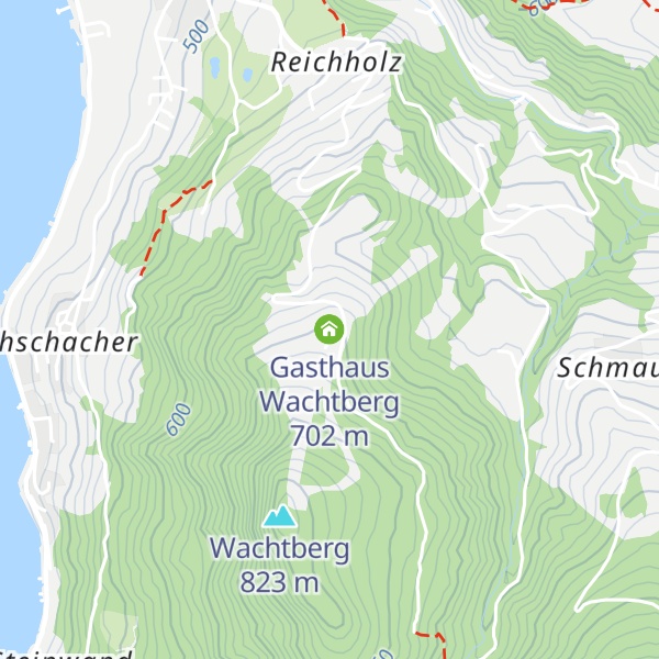 Map of Gasthaus Wachtberg