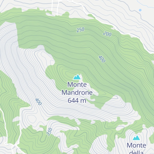 Map of Monte Mandrone