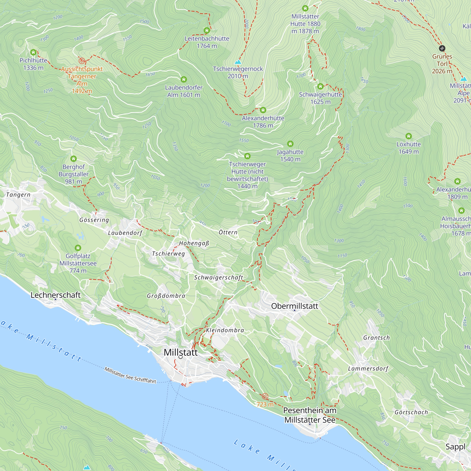 Zur Schönen Aussicht map