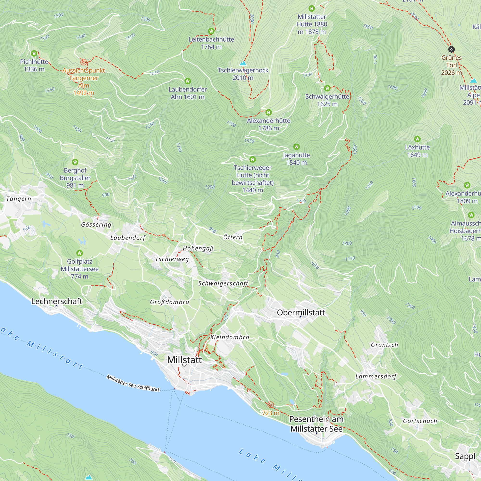 Zur Schönen Aussicht map