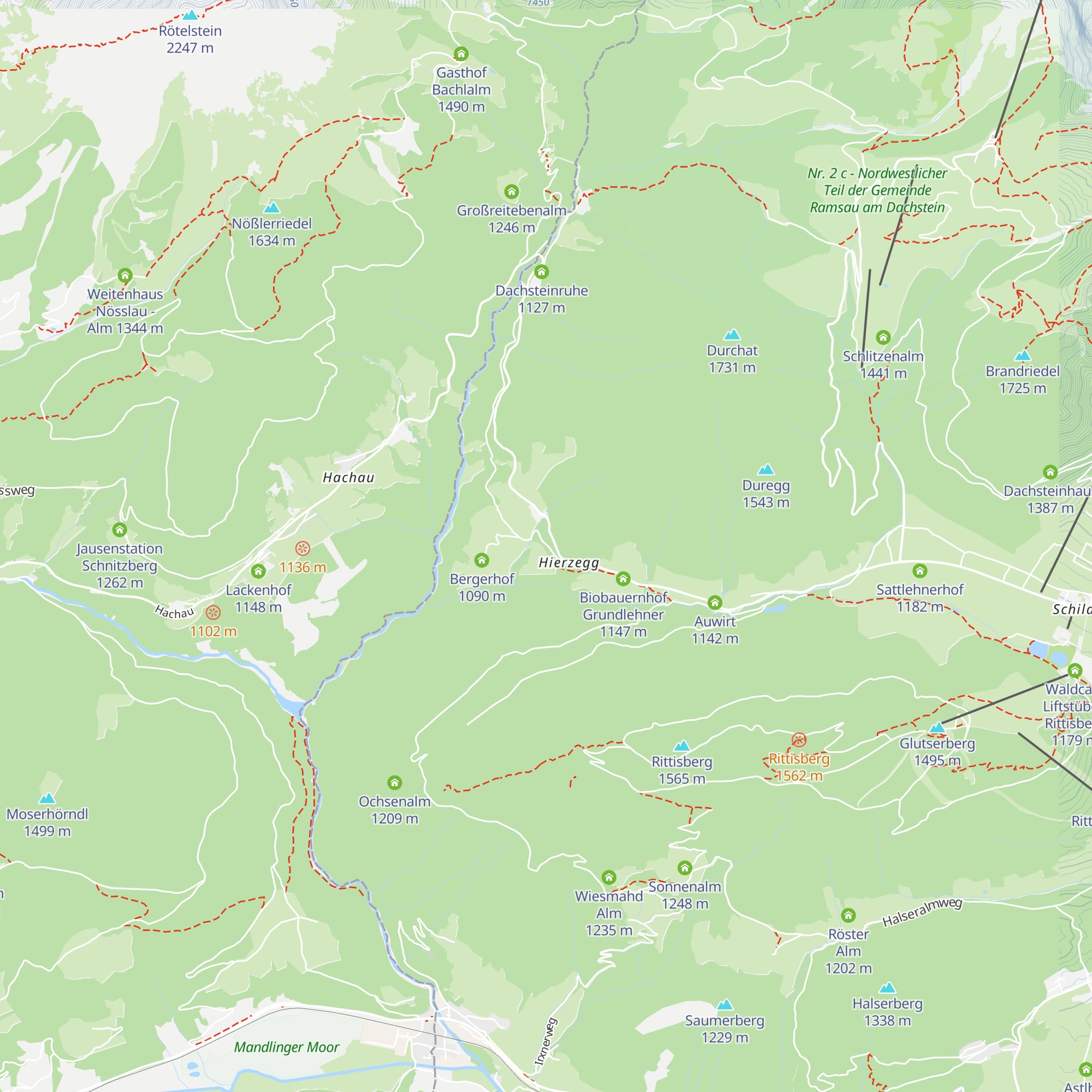 Gsenger map