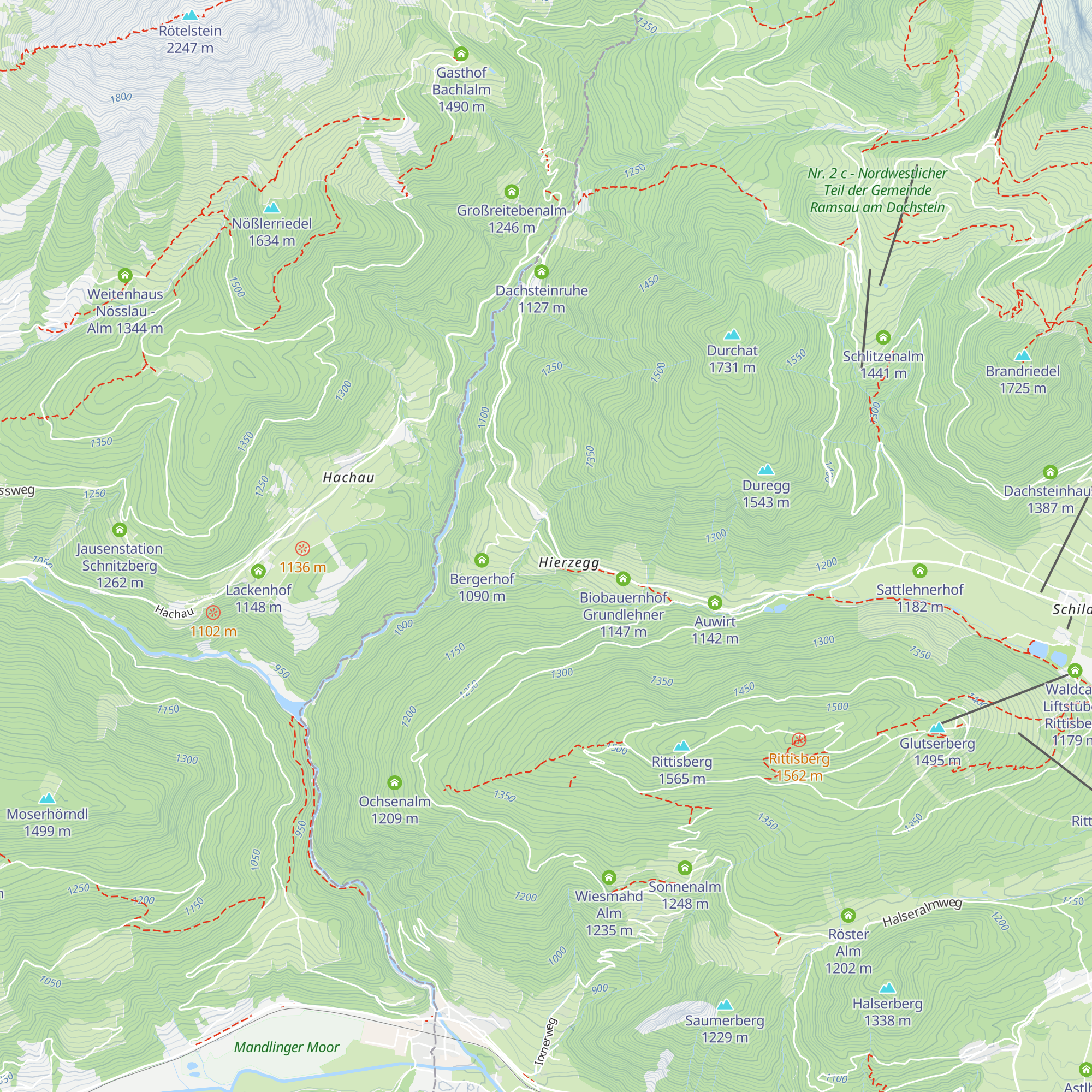 Gsenger map