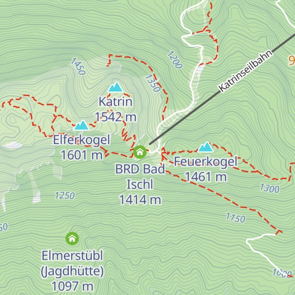 Map of Berggasthof Katrin