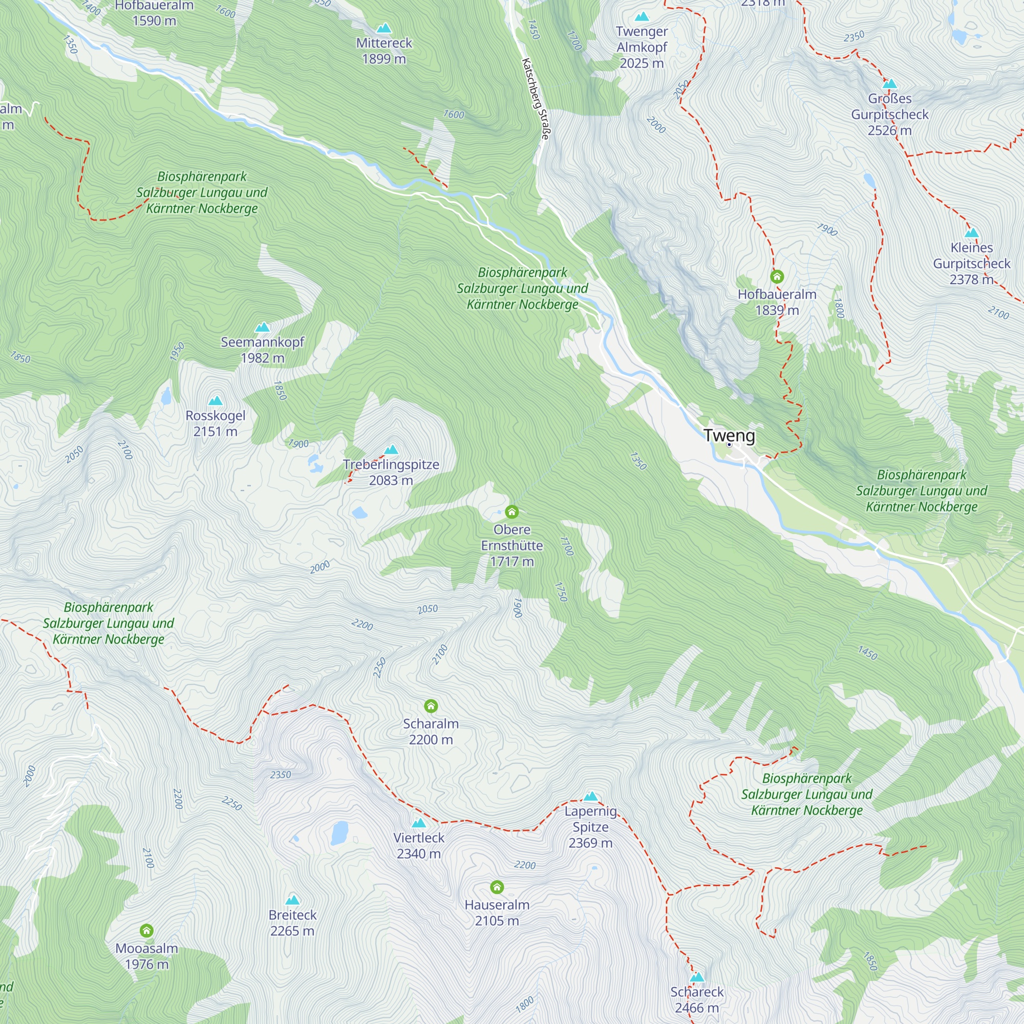 Obere Ernsthütte map