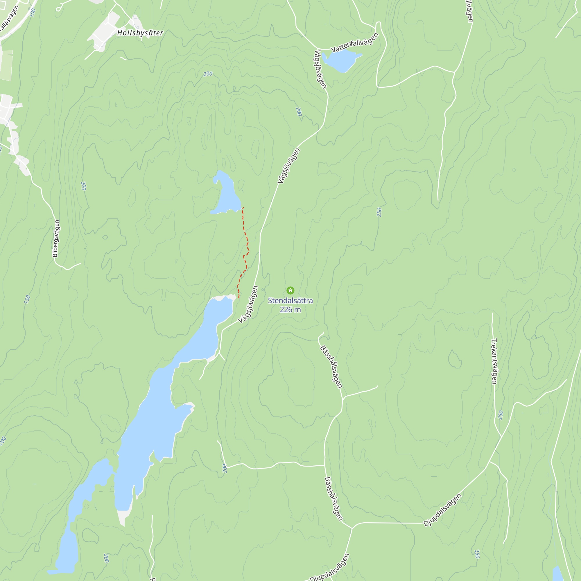 Stendalsättra map