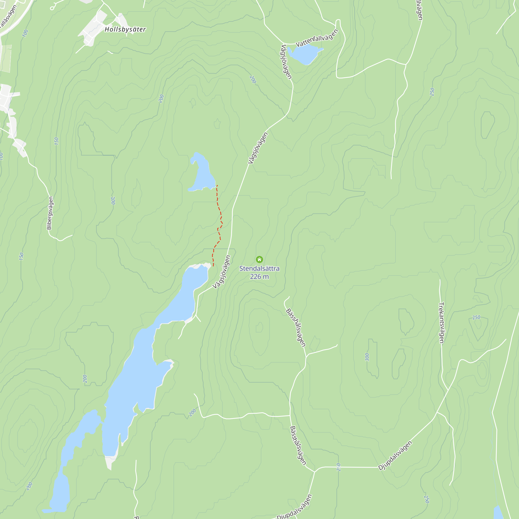 Stendalsättra map