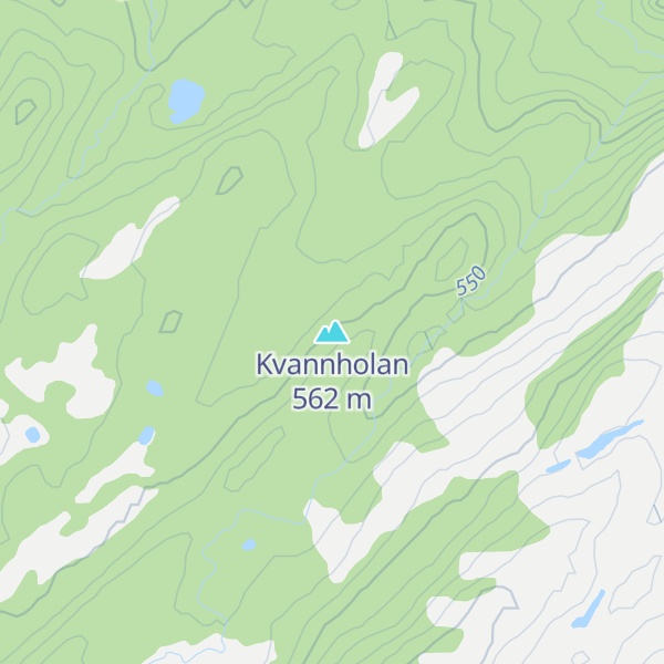 Map of Kvannholan