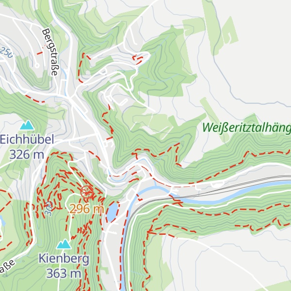 Map of Schutzhütte der Sektion Wandern und Bergsteigen