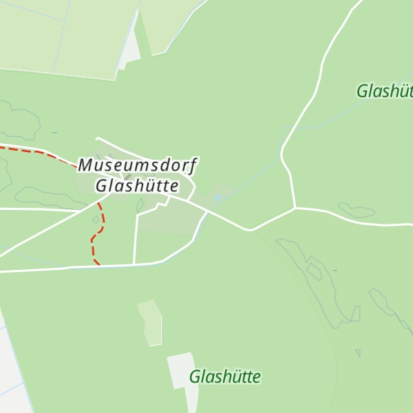 Map of Museumsherberge Glashütte e.V.