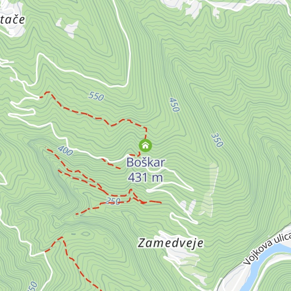 Map of Boškar