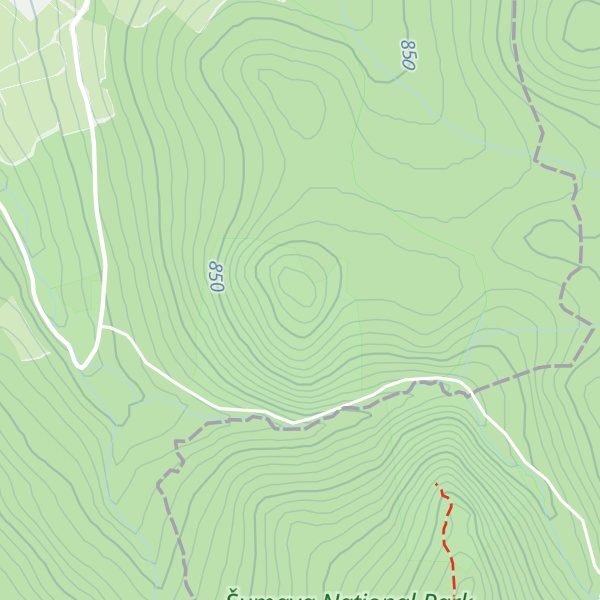 Map of Šafářův vršek